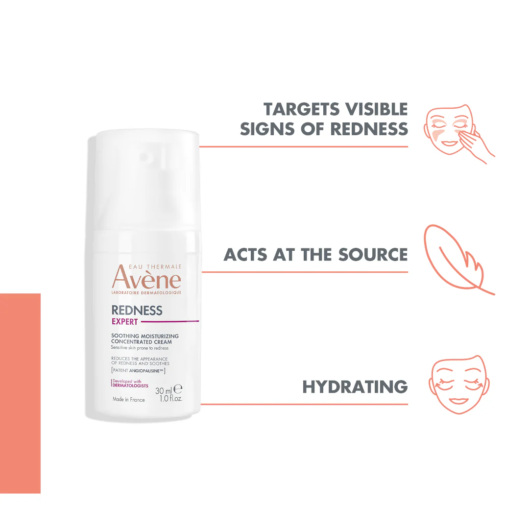 Avene Redness Expert Soothing Moisturising Concentrated Cream - Image 3