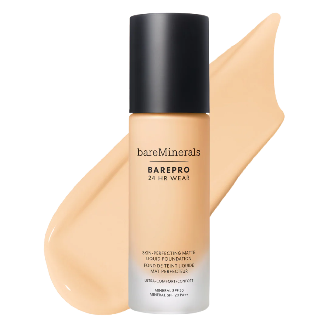 bareMinerals BarePro 24HR Wear Skin-Perfecting Matte Liquid Foundation SPF20 - Image 88