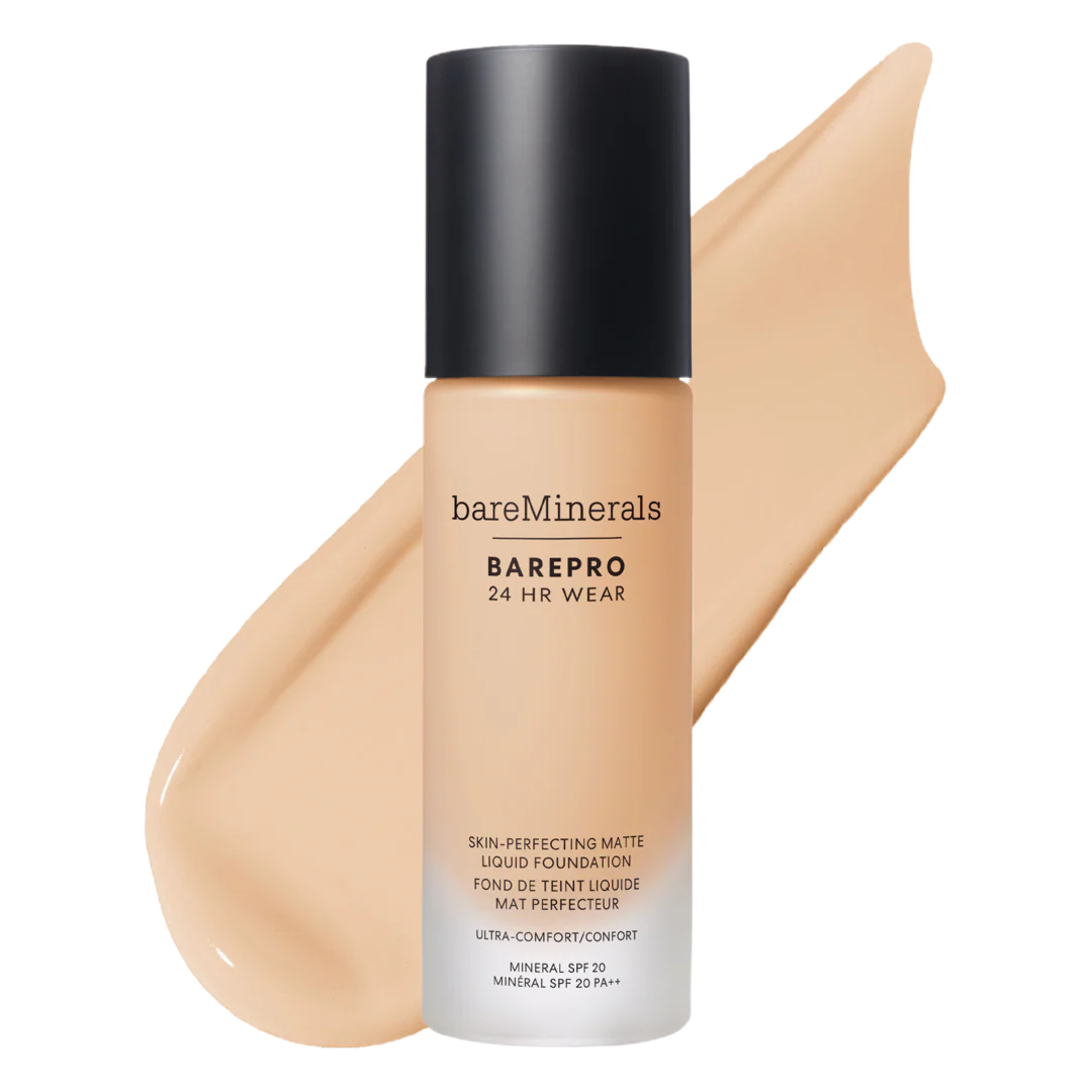 bareMinerals BarePro 24HR Wear Skin-Perfecting Matte Liquid Foundation SPF20 - Image 90