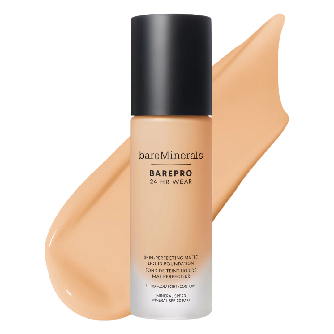 bareMinerals BarePro 24HR Wear Skin-Perfecting Matte Liquid Foundation SPF20 - Image 91