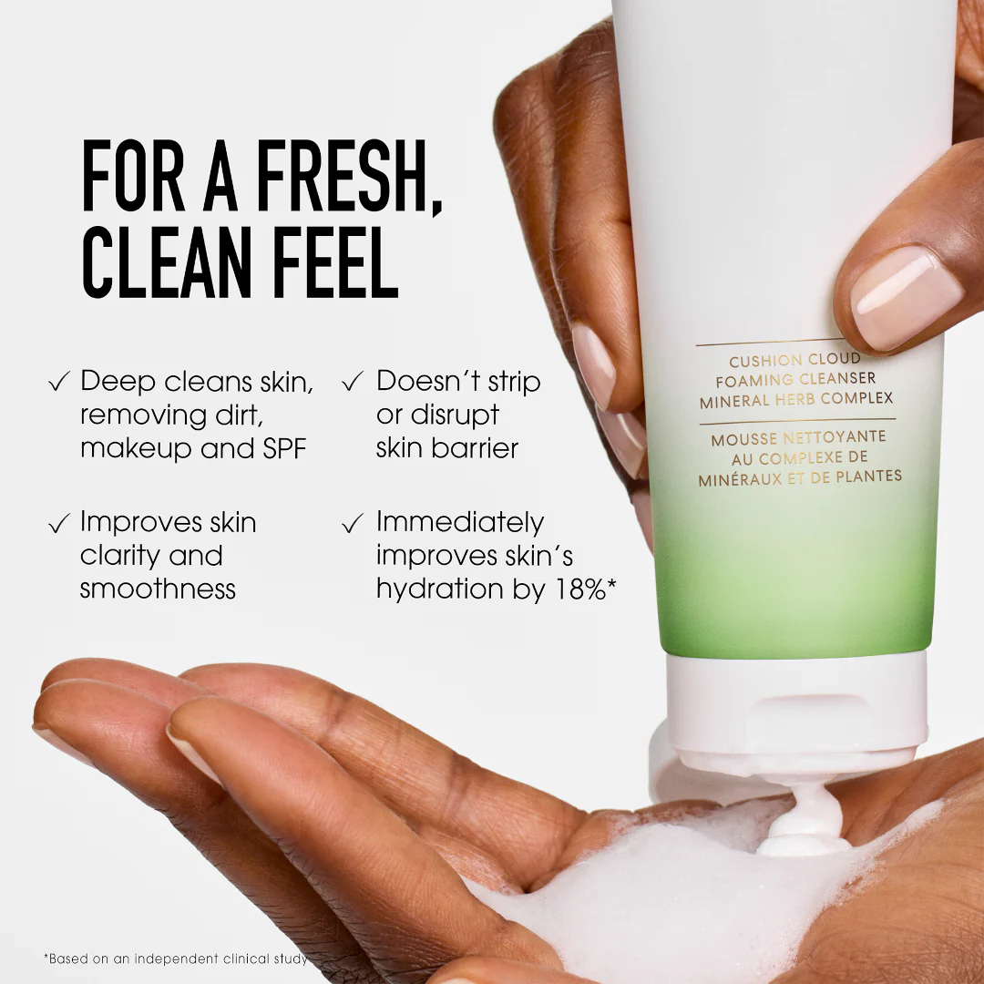 bareMinerals SkinLongevity Cushion Cloud Foaming Cleanser - Image 7