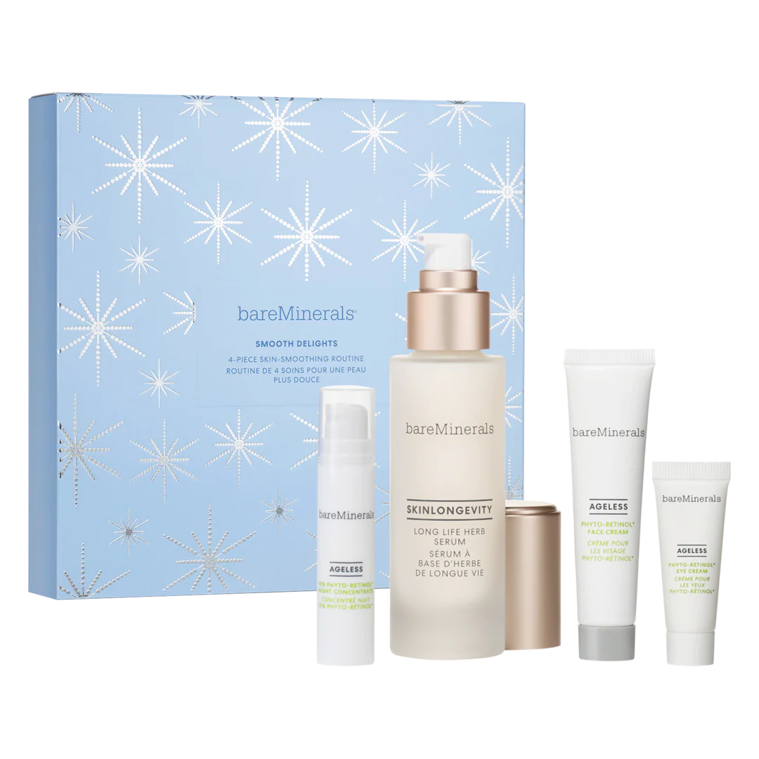 bareMinerals Smooth Delights 4-Piece Skin-Smoothing Routine