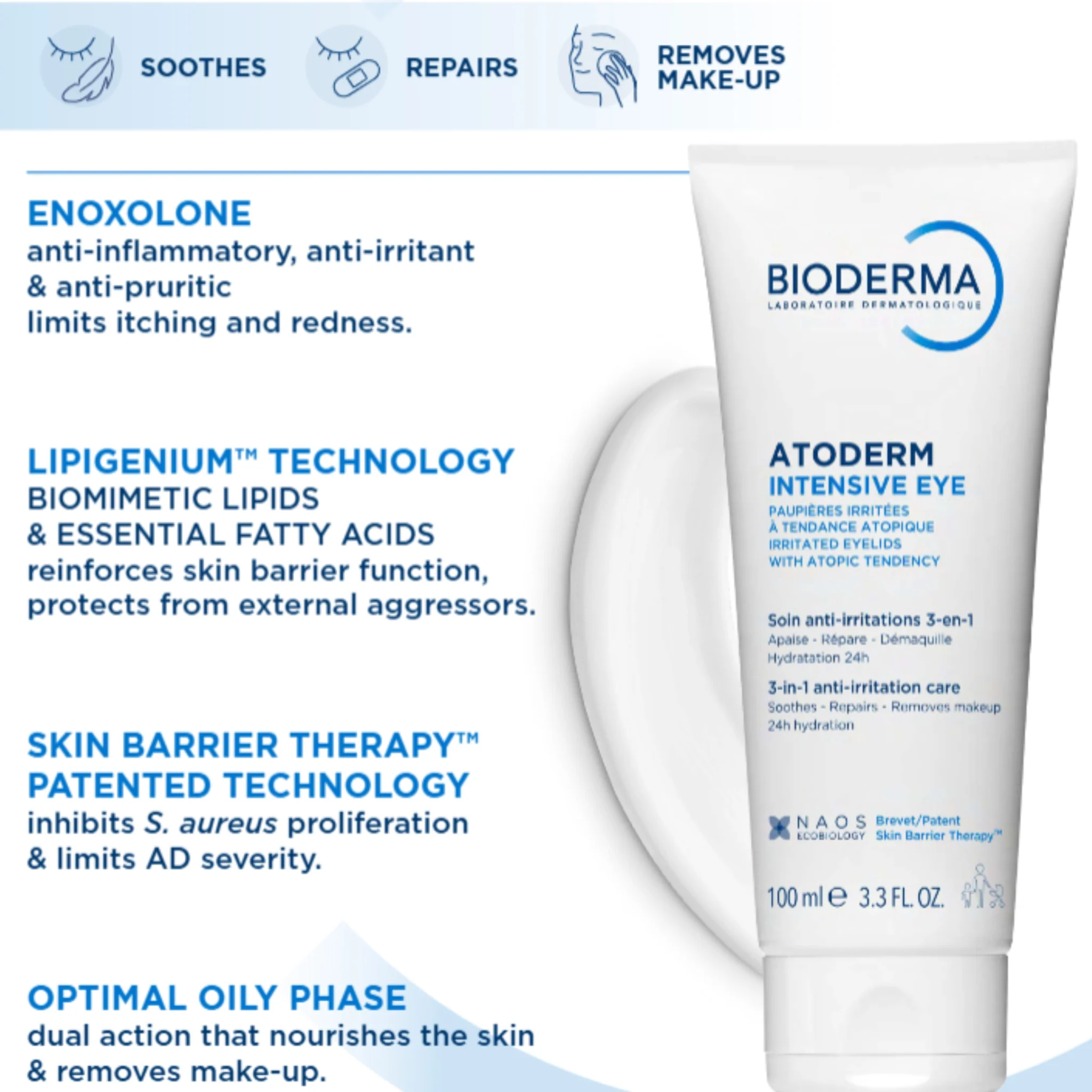 Bioderma Atoderm Intensive Eye Care - Image 3