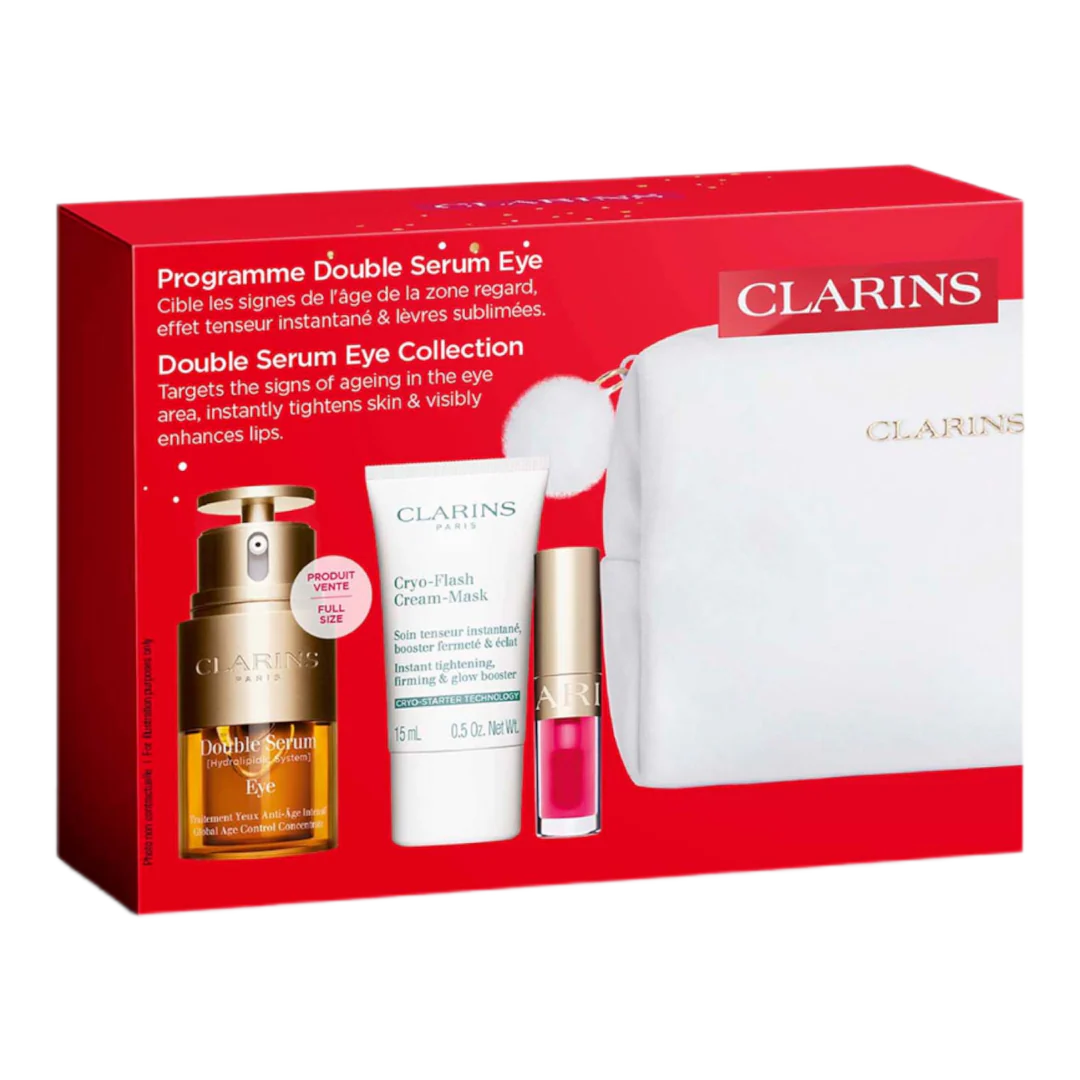 Clarins Double Serum Eye Collection Gift Set - Image 3