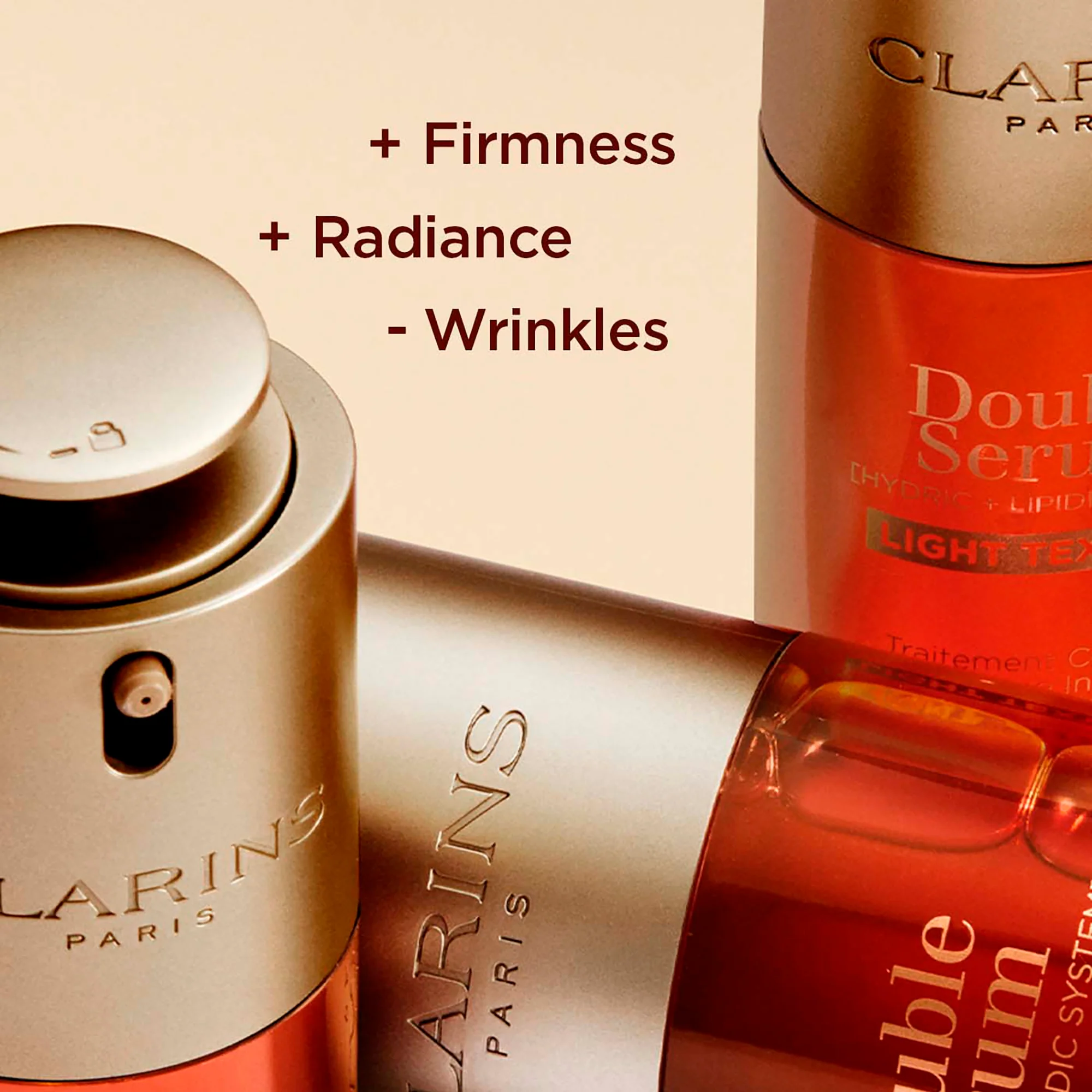 Clarins Double Serum Light Texture - Complete Age Defying Concentrate - Image 9
