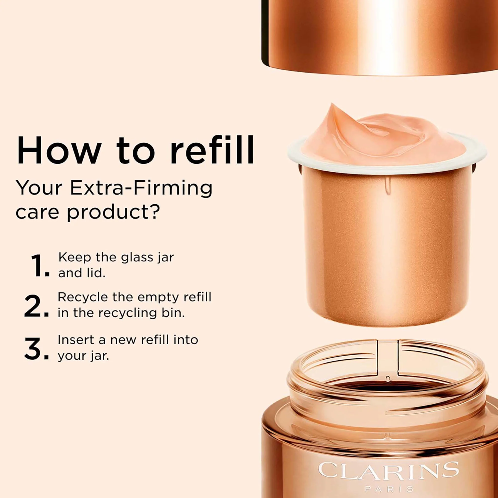 Clarins Extra-Firming Energy Cream Refill - Image 7