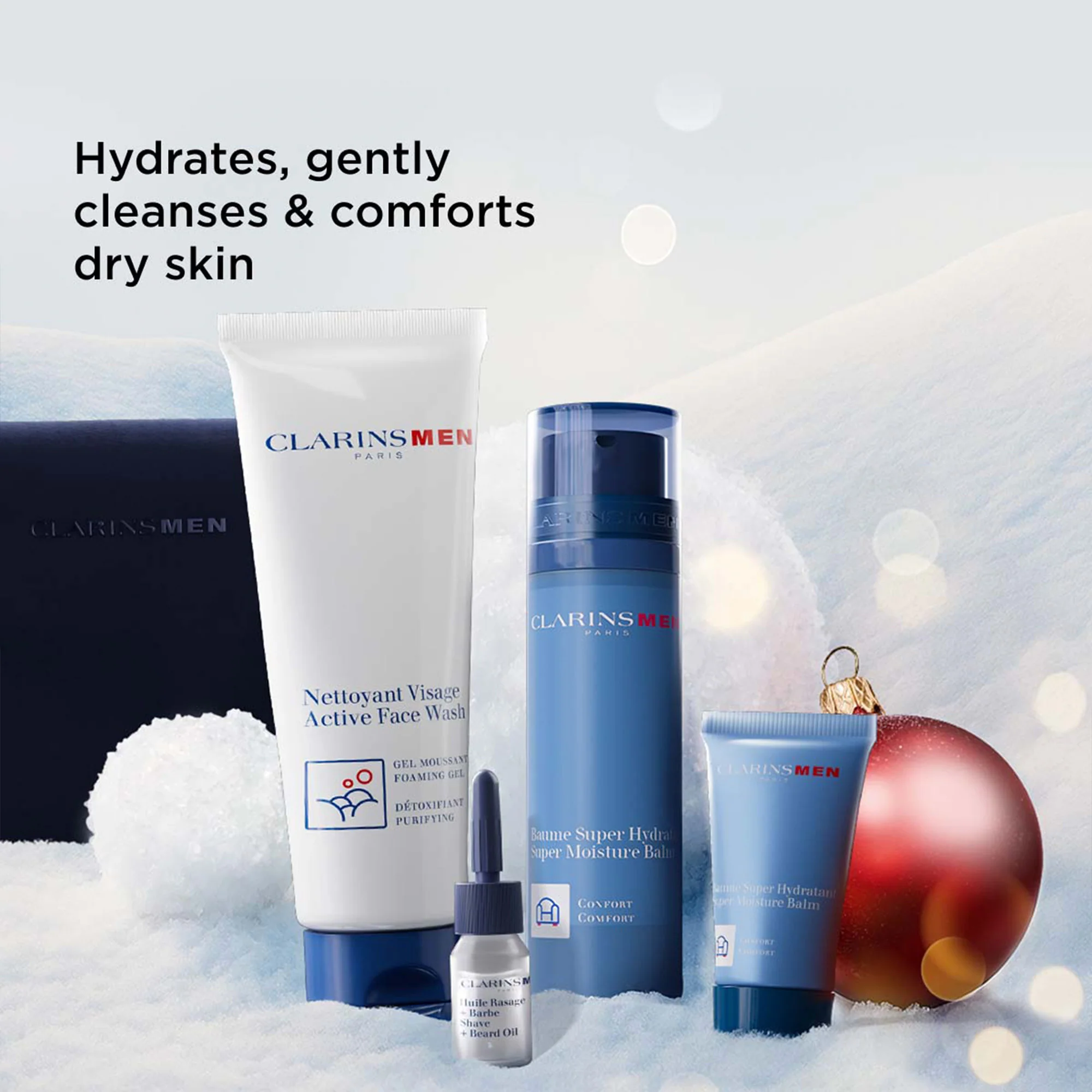 Clarins Men Age-Defying Essentials Gift Set - Image 4