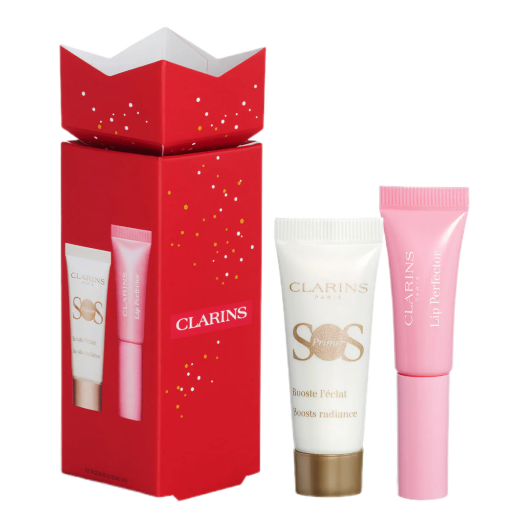 Clarins Prime & Pout Stocking Filler Gift Set - Image 2
