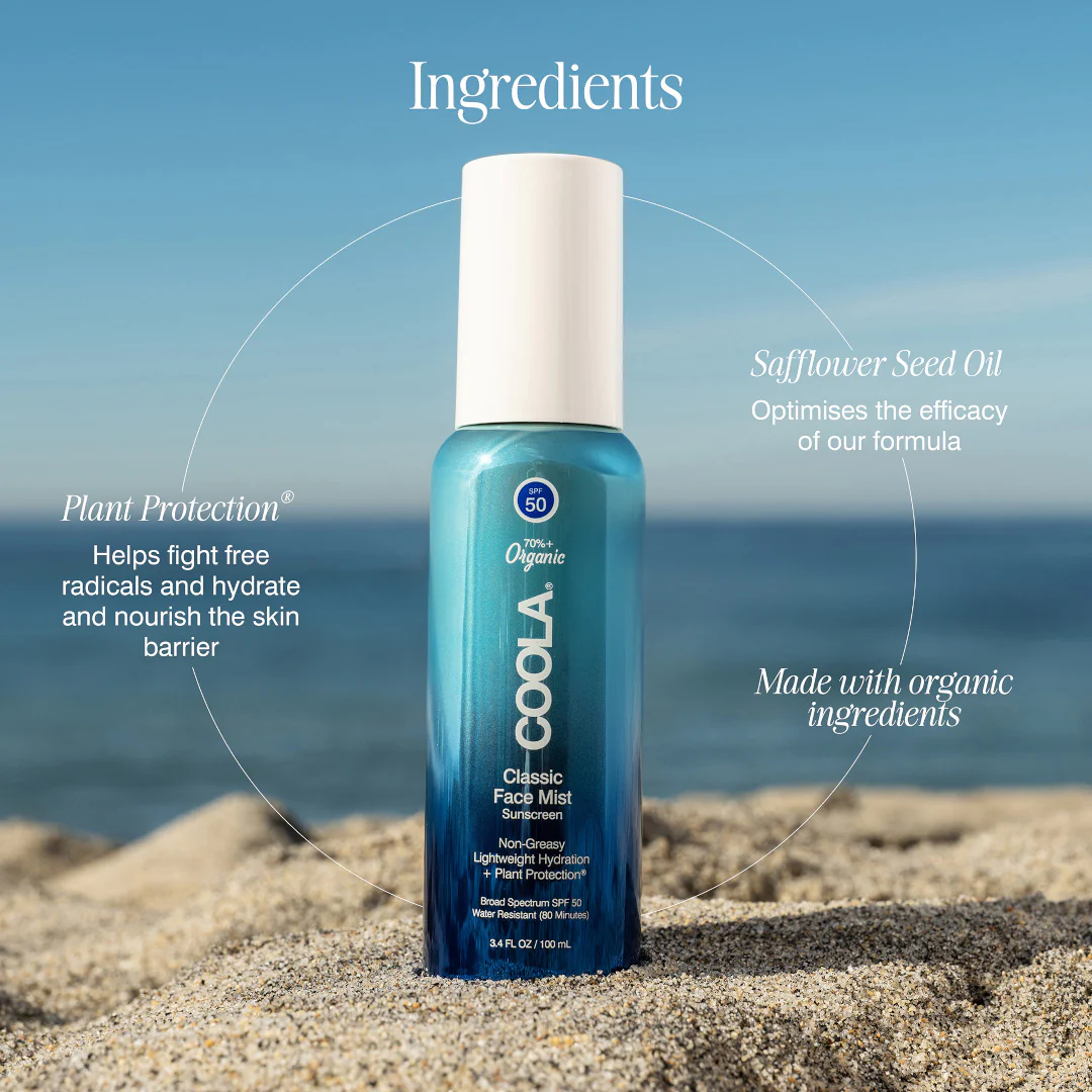 Coola Classic Face Mist Sunscreen SPF50 - Image 3