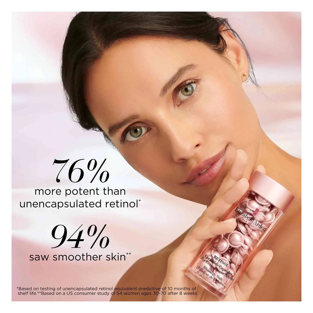 Elizabeth Arden Retinol Ceramide Capsules Line Erasing Night Serum - Image 8
