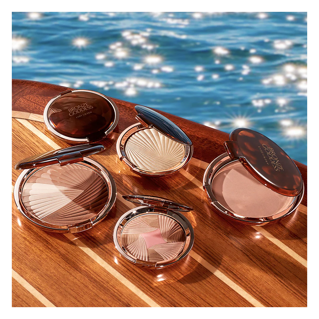 Estee Lauder Bronze Goddess Matte & Glow Bronzing Trio - Image 2
