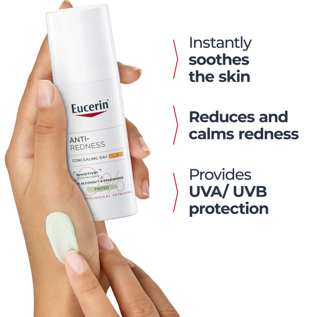 Eucerin Anti-Redness Concealing Day Cream SPF30 Tinted - Image 4