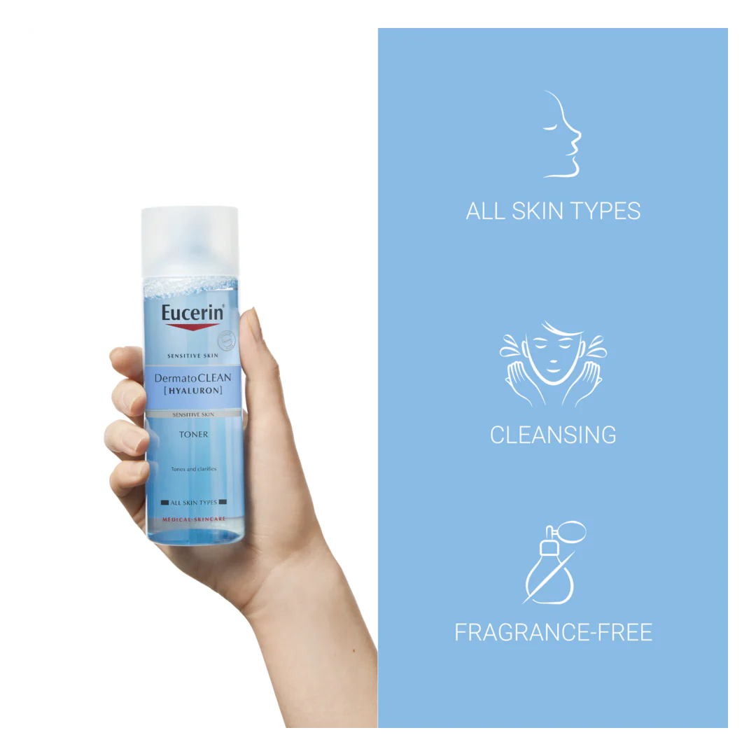 Eucerin DermatoClean Hyaluron Toner - Image 3