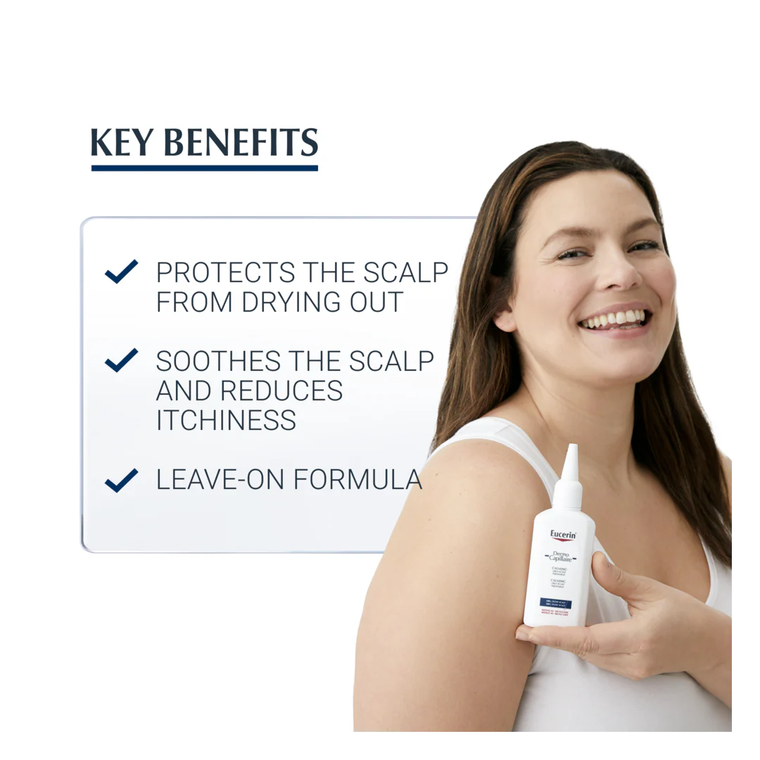 Eucerin DermoCapillaire Calming Urea Scalp Treatment - 5% Urea - Image 3
