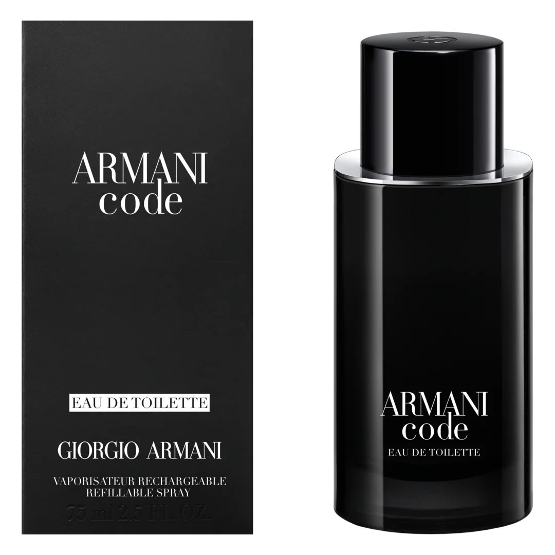 Giorgio Armani Code Eau de Toilette Refillable Spray - Image 2
