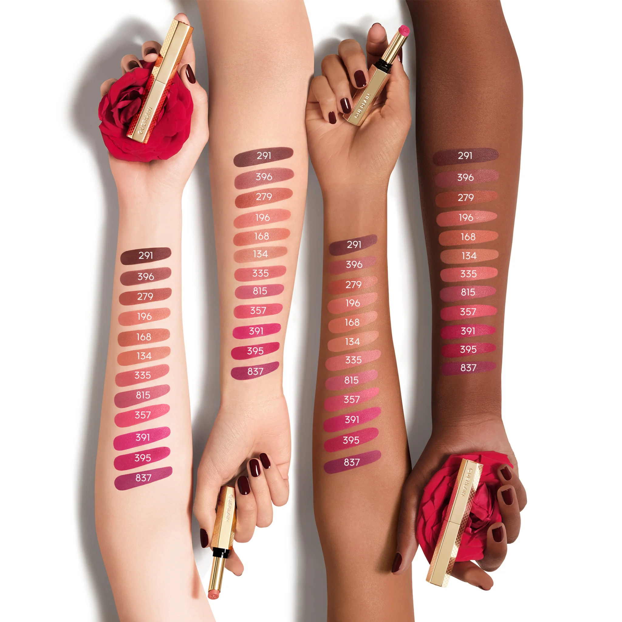 GUERLAIN KISSKISS Blur Matte Lipstick Refill - Image 44