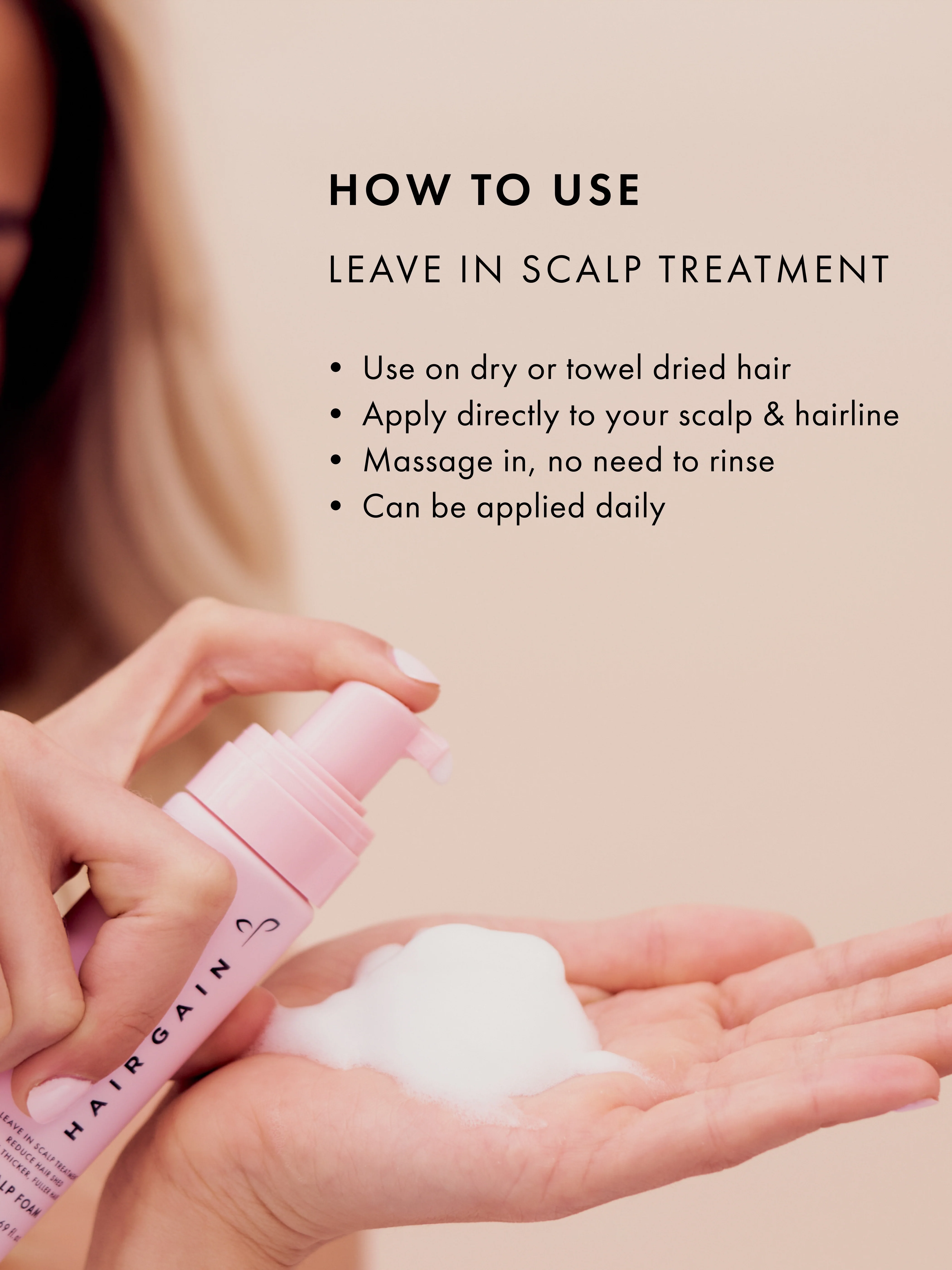 Hair Gain Scalp Foam - Image 3