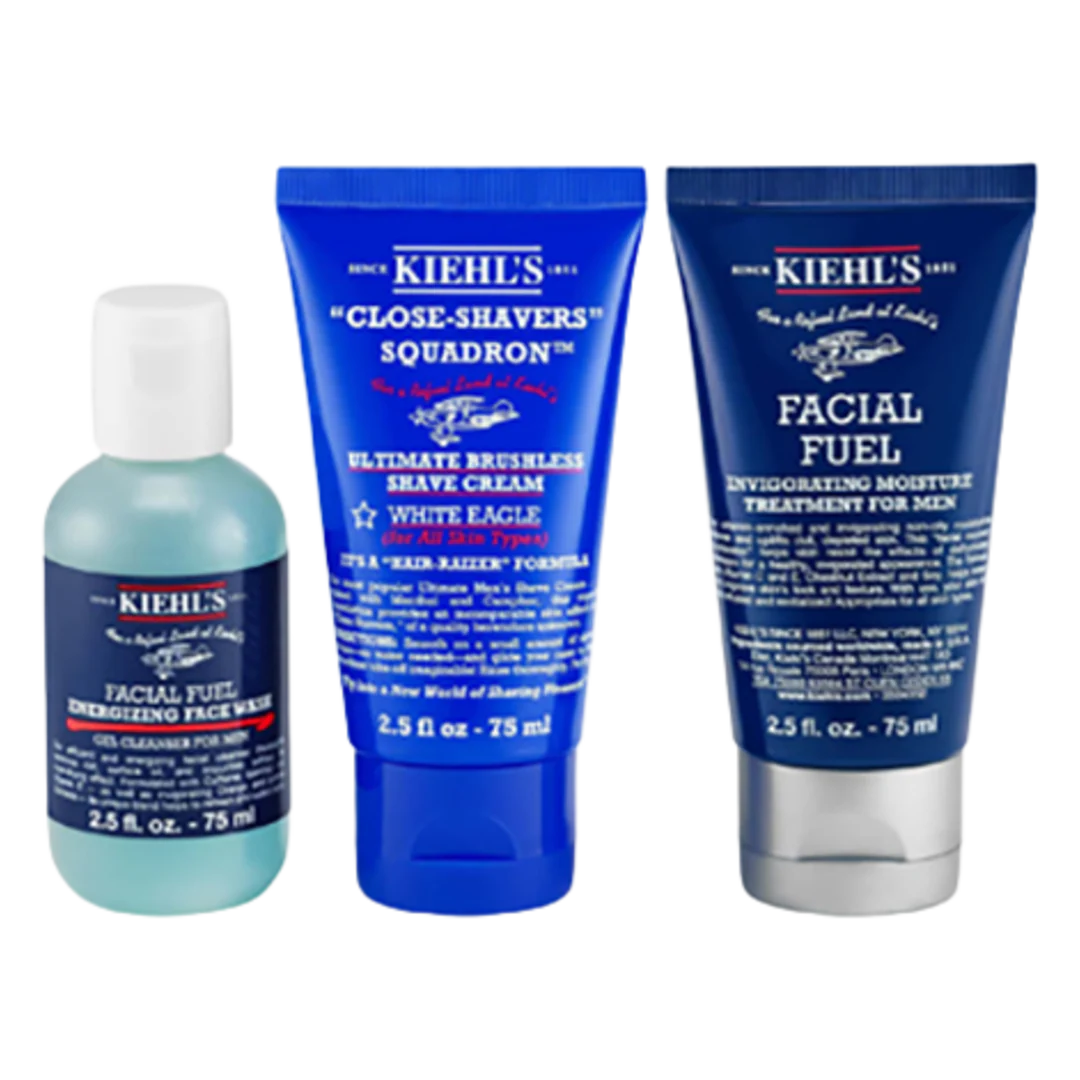 Kiehl's Facial Fuel Shave It Off & Take It Off Gift Set - Image 3