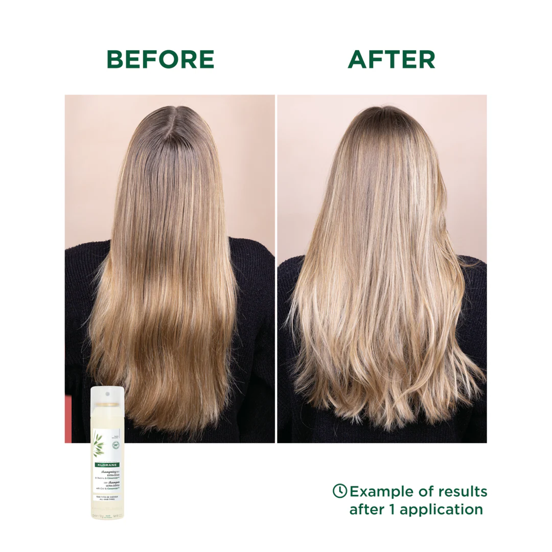 Klorane Dry Shampoo With Oat & CeramideLike Spray - Image 11
