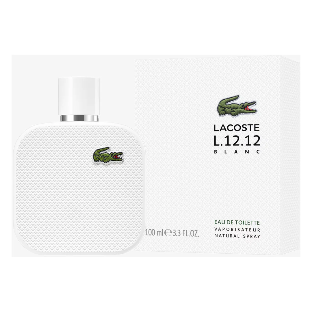 Lacoste L.12.12 Blanc Eau de Toilette Spray - Image 2