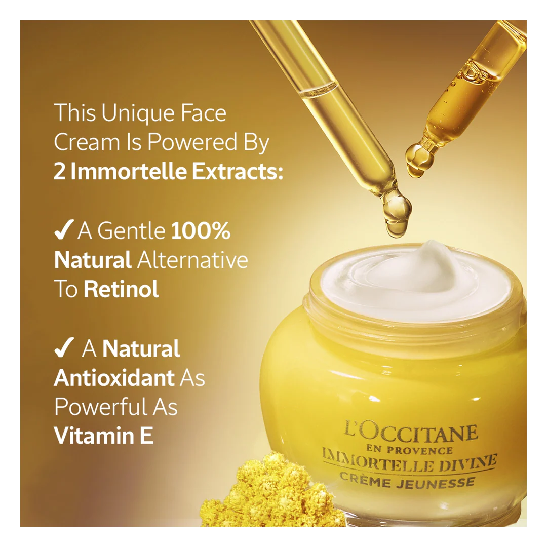 L'Occitane Immortelle Divine Youth Cream - Image 4