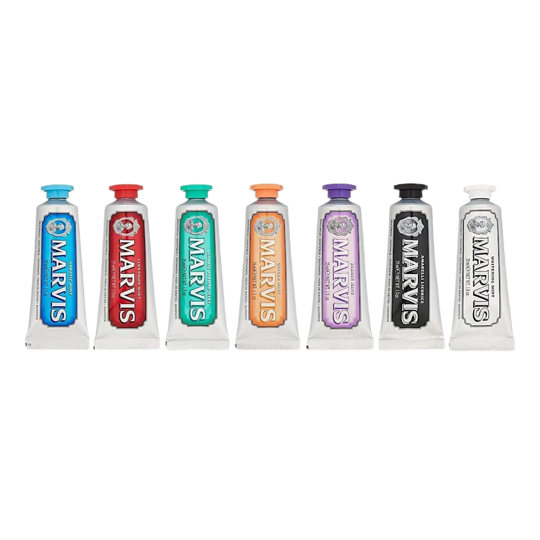 Marvis Toothpaste Flavour Collection 7 x 25ml Gift Set - Image 2