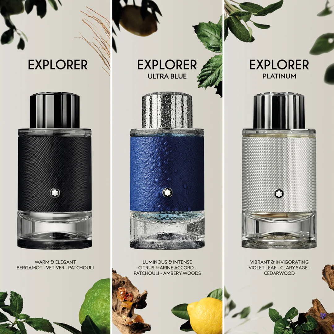 Montblanc Explorer Platinum Eau de Parfum Spray 60ml Gift Set - Image 6