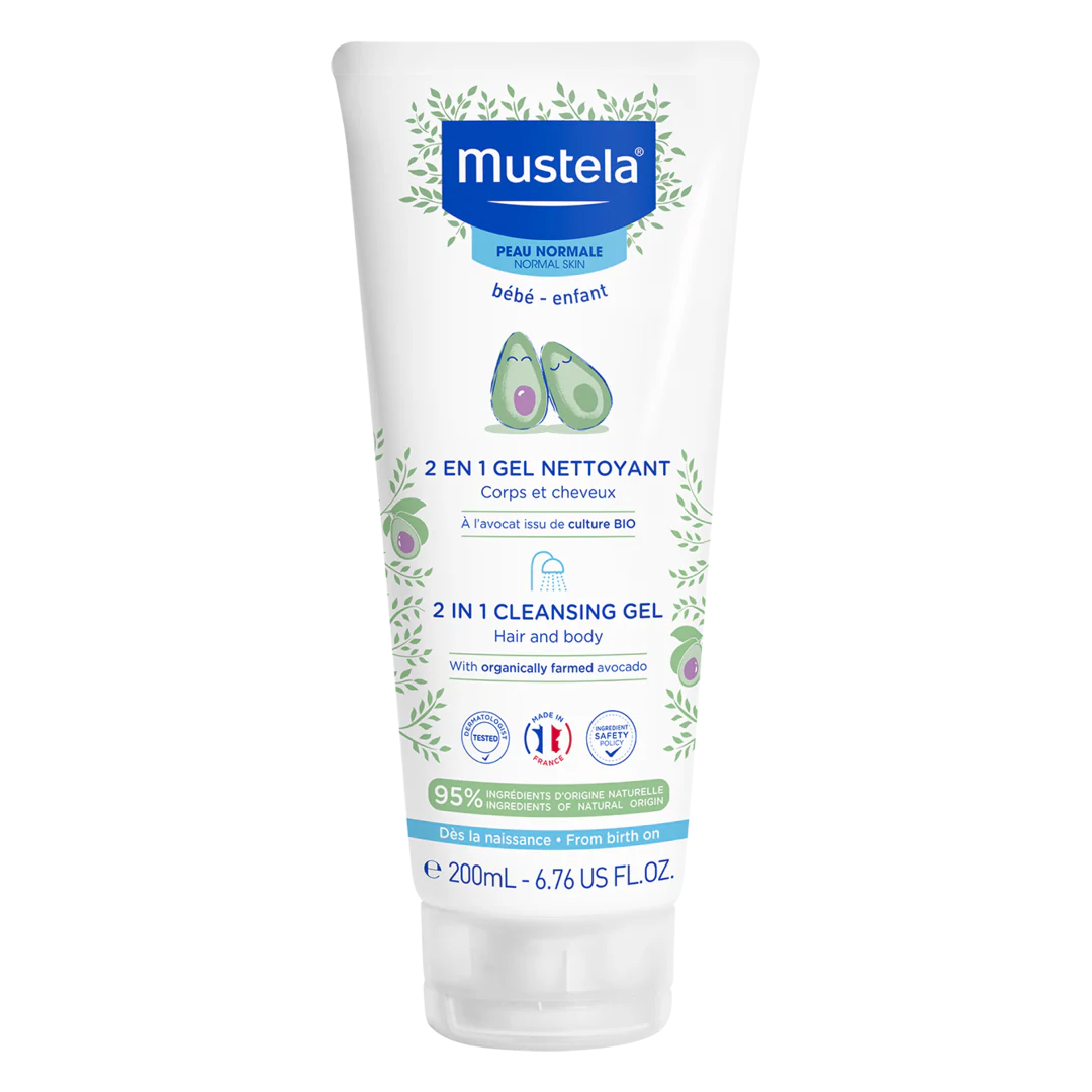 Mustela 2 in 1 Cleansing Gel Hair and Body