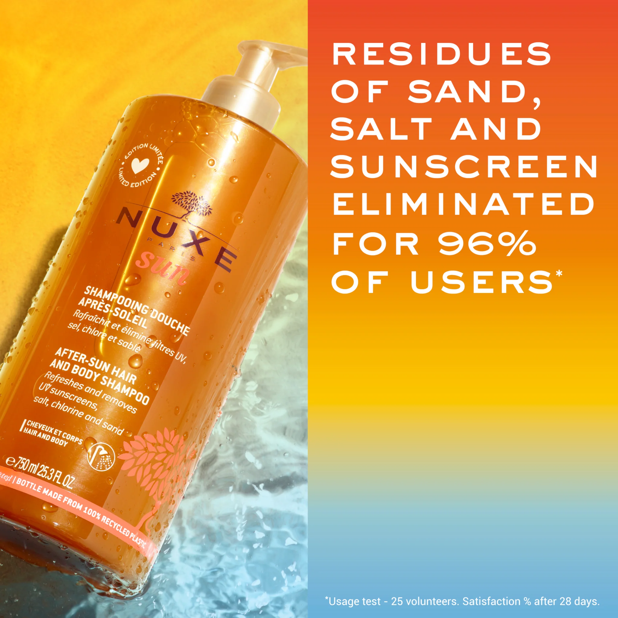 Nuxe Sun After-Sun Hair & Body Shampoo - Image 3
