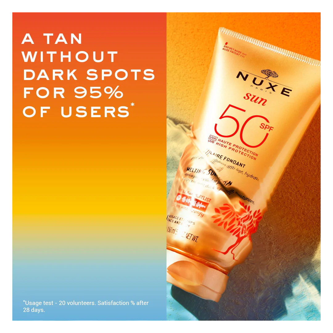 Nuxe Sun Melting Lotion for Face and Body SPF50 - Image 3