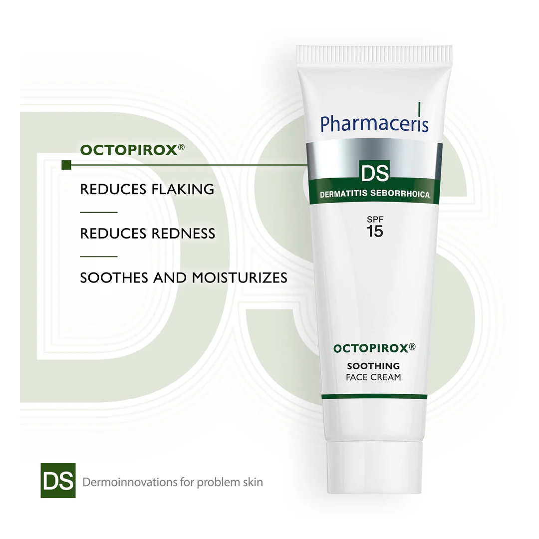 Pharmaceris DS Octopirox Soothing Face Cream SPF15 - Image 4