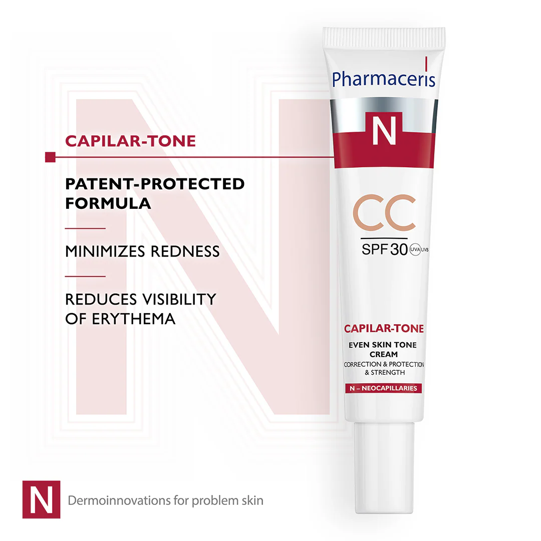 Pharmaceris N Capilar-Tone Evens Skin Tone CC Cream SPF30 - Image 6