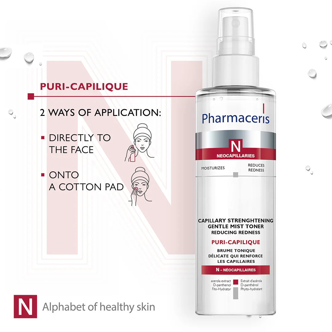 Pharmaceris N Puri-Capilique Capillary Strengthening Gentle Mist Toner - Image 5