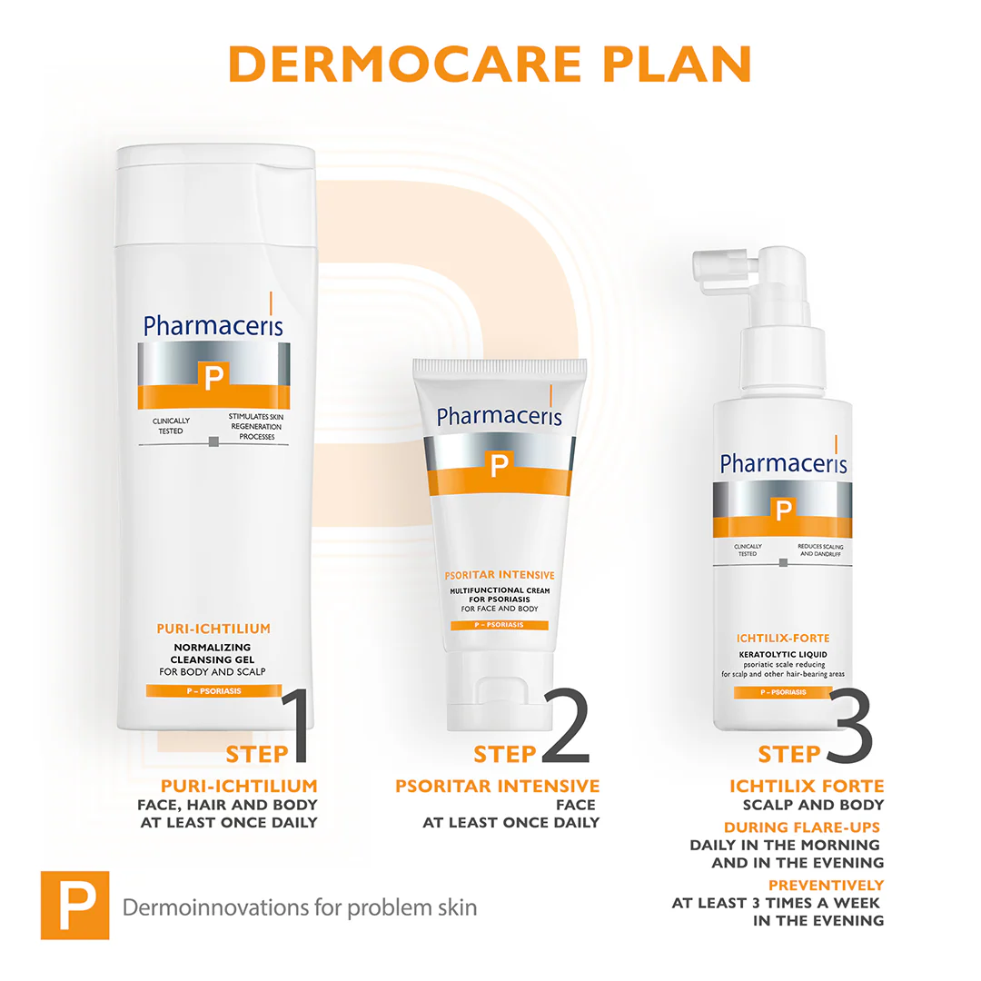 Pharmaceris P Puri-Ichtilium Normalising Cleansing Gel For Body and Scalp - Image 7