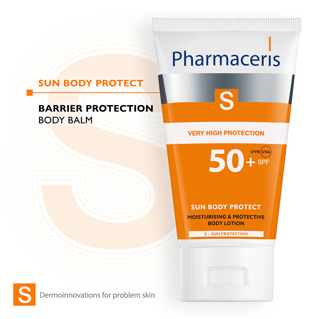 Pharmaceris S Sun Body Protect Moisturising & Protective Body Lotion SPF50+ - Image 2