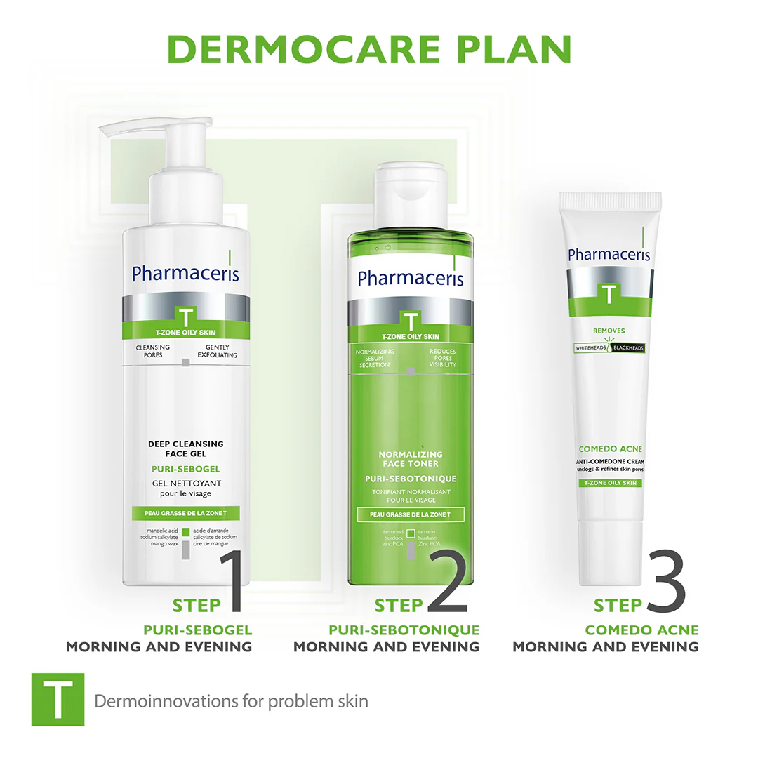 Pharmaceris T Puri-Sebogel Deep Cleansing Face Gel - Image 5
