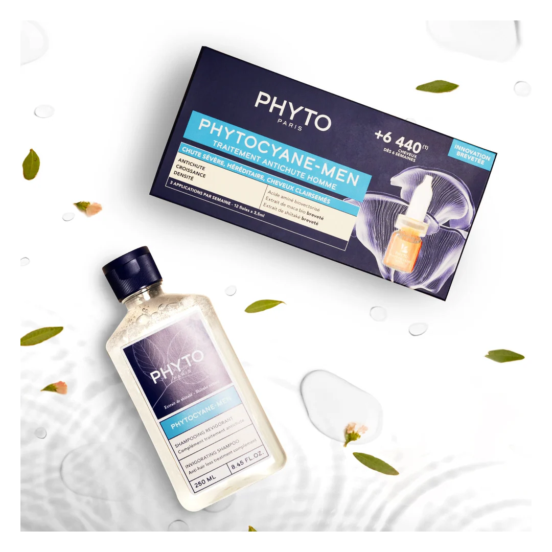 Phyto Phytocyane-Men Invigorating Shampoo - Image 2