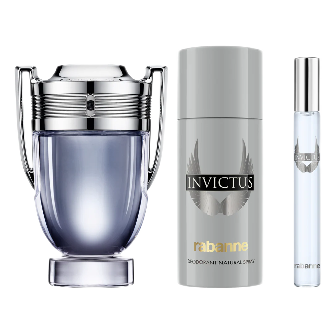 Rabanne Invictus Eau de Toilette Spray 100ml Gift Set - Image 3