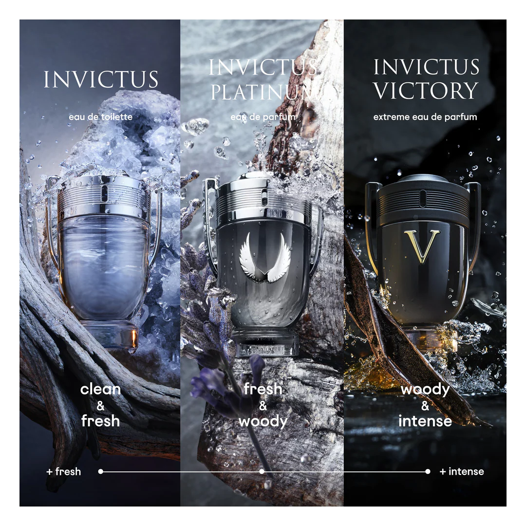 Rabanne Invictus Platinum Eau de Parfum Spray - Image 5