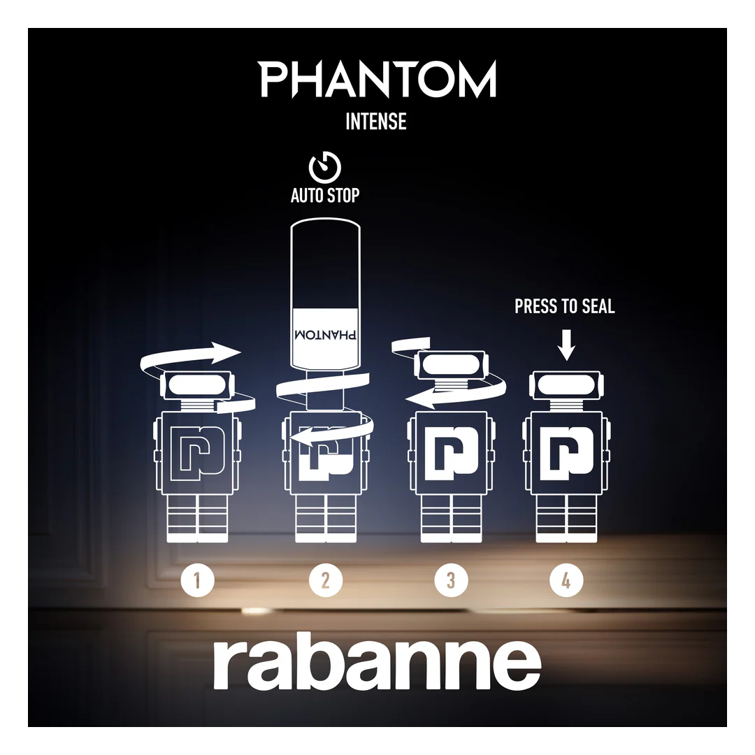 Rabanne Phantom Intense Eau de Parfum Spray Refill - Image 3