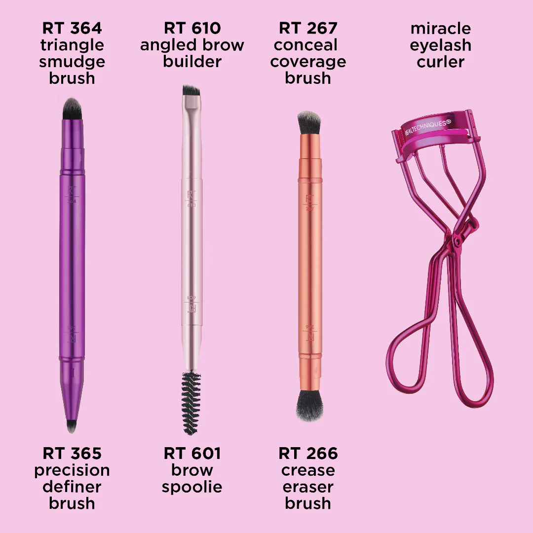 Real Techniques Double Time Brush & Lash Set - Image 3