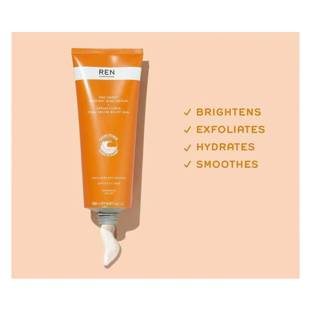 REN AHA Smart Renewal Body Serum - Image 3
