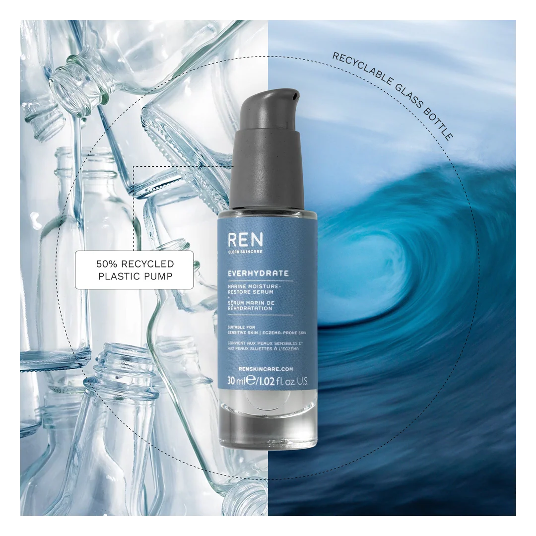 REN Everhydrate Marine Moisture-Restore Serum - Image 4