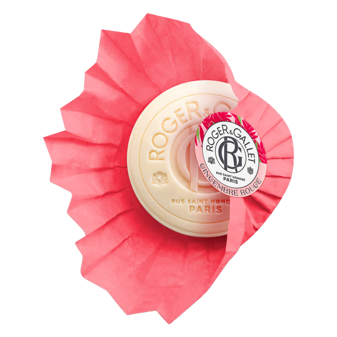 Roger & Gallet Wellbeing Gingembre Rouge Soap - Image 3