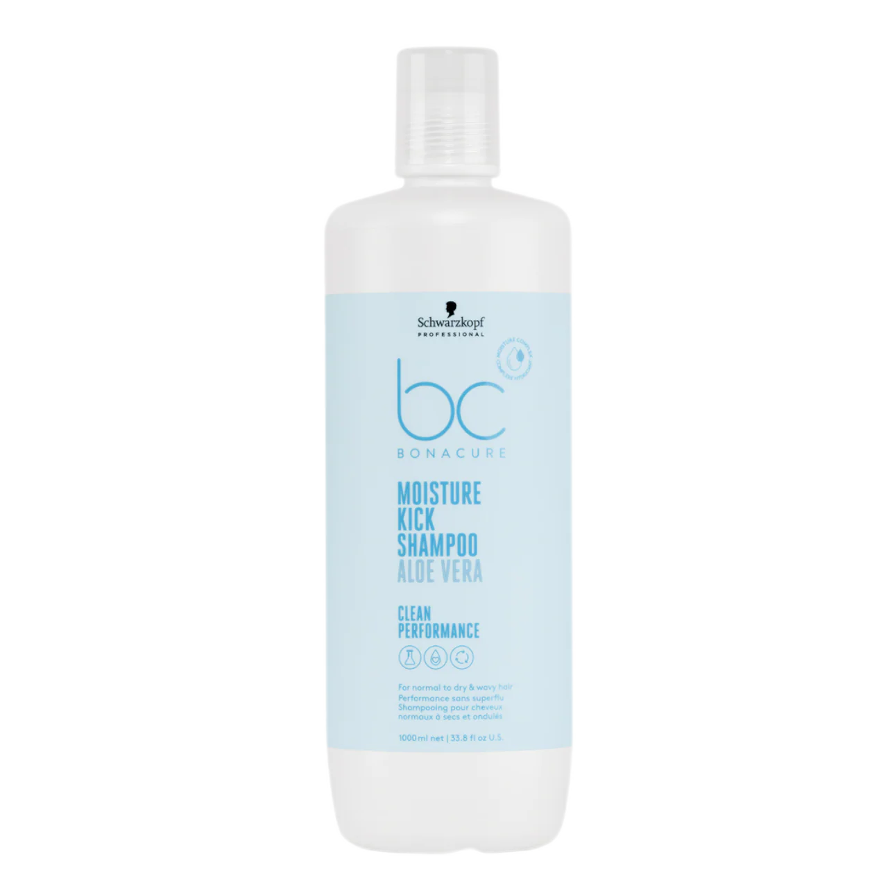 Schwarzkopf Professional BC Bonacure Moisture Kick Shampoo - Image 2