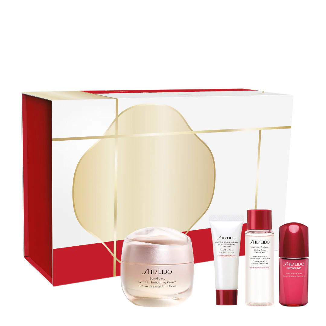 Shiseido Benefiance Wrinkle Smoothing Cream 50ml Gift Set