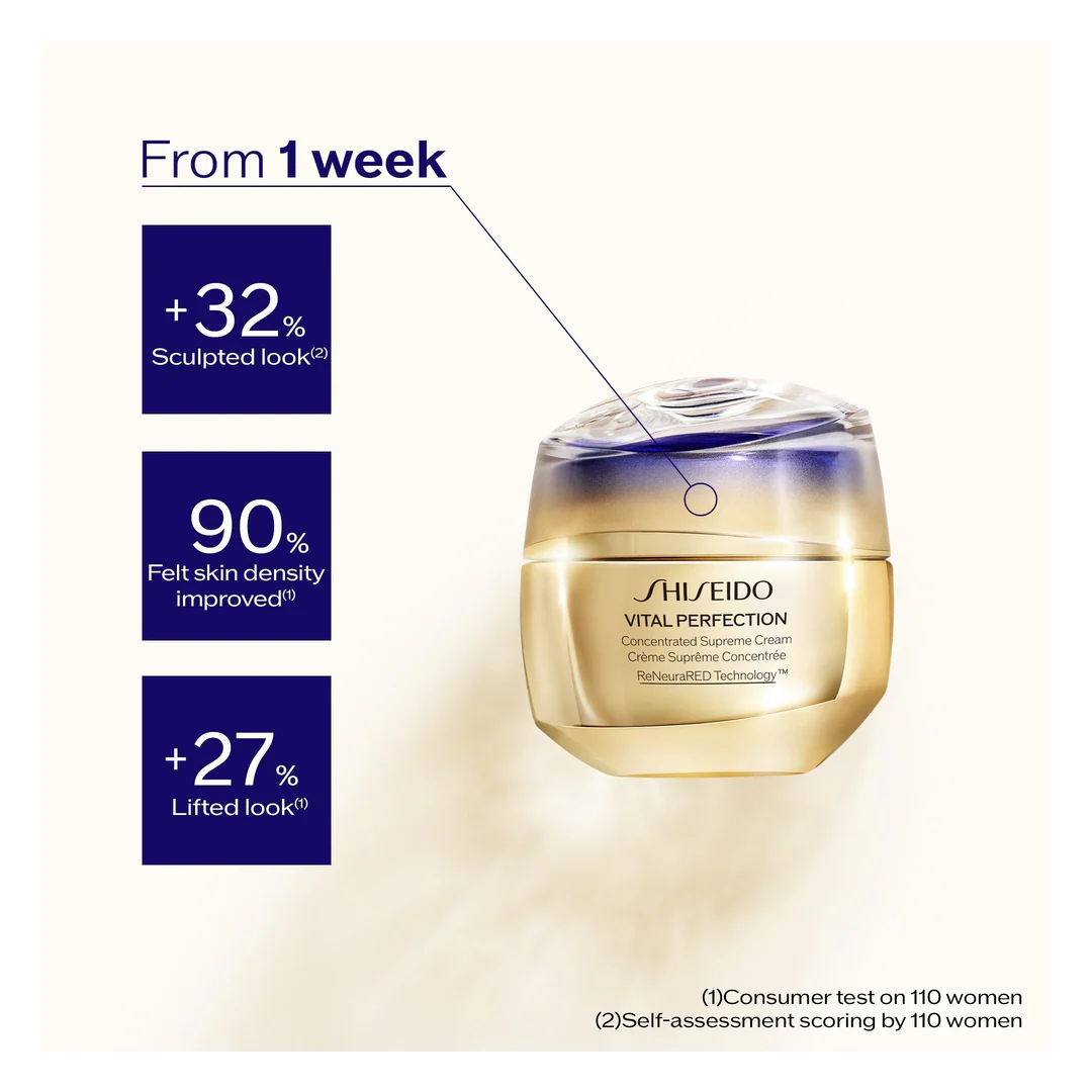 Shiseido Vital Perfection Concentrated Supreme Cream Refill - Image 3