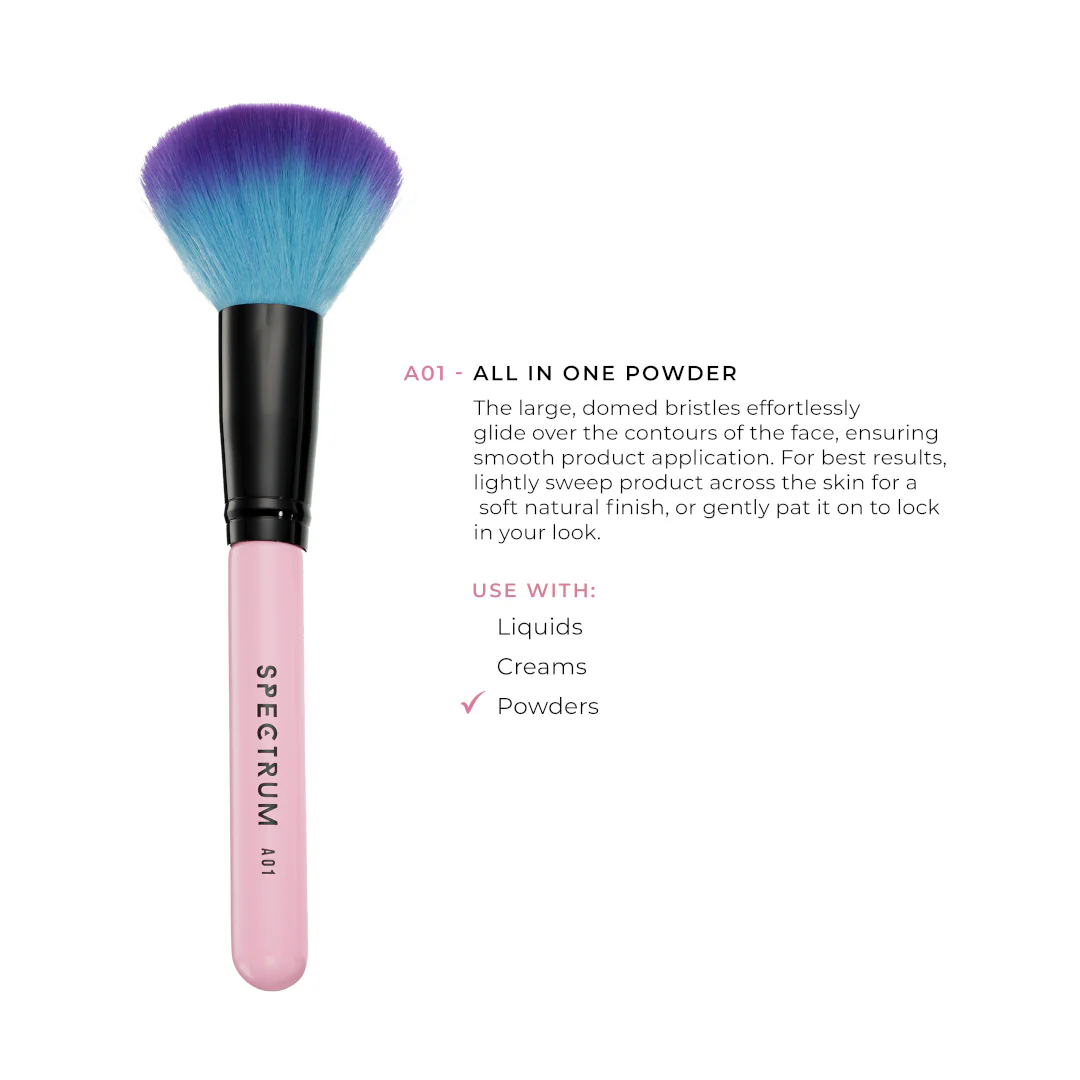 Spectrum A01 Domed Powder Brush - Image 3