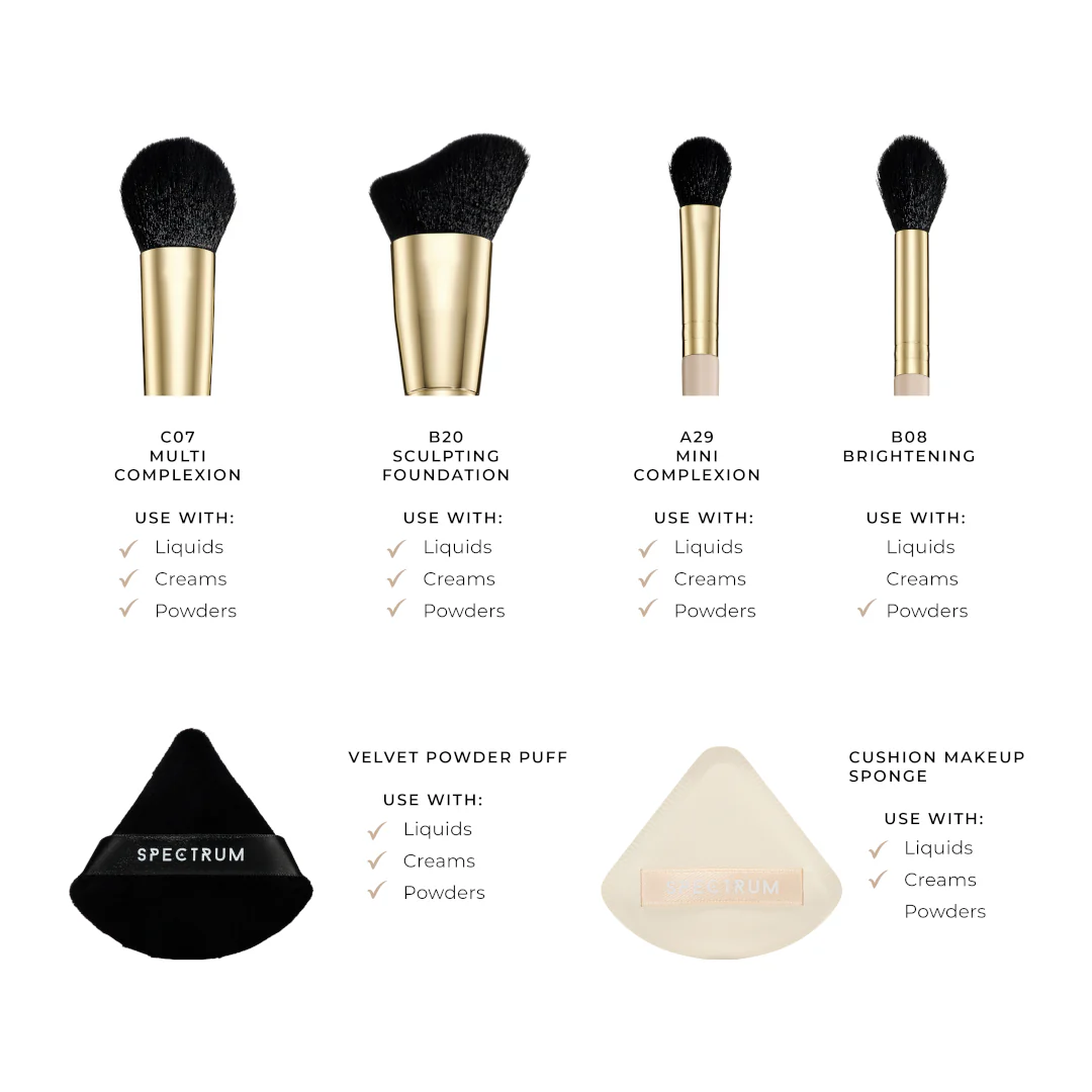 Spectrum The Flawless Face 6 Piece Set - Image 5