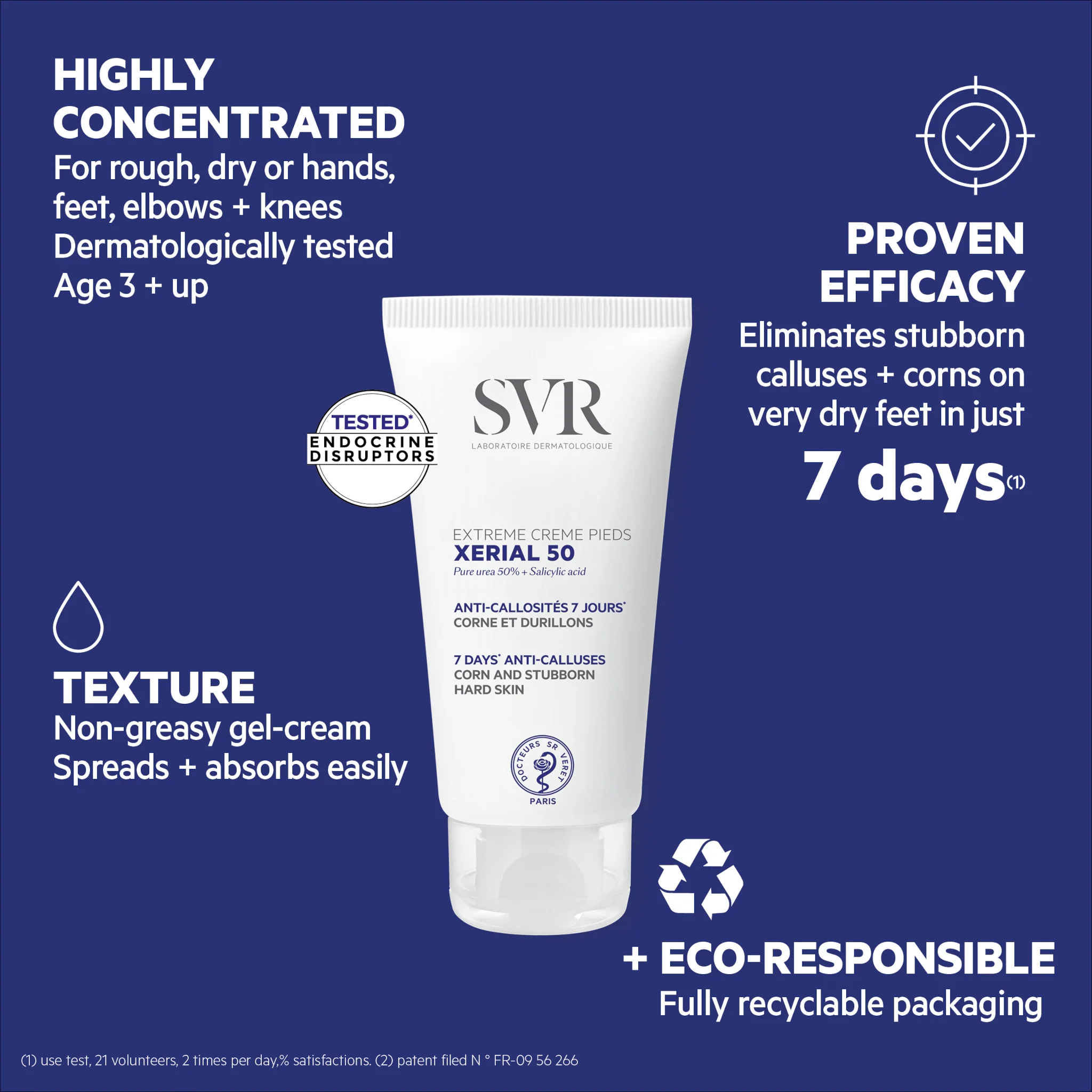 SVR Xerial 50 Extreme Foot Cream - Image 2